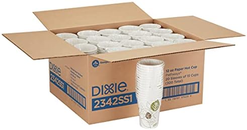 Dixie Pathways Paper Cups Hot, 12 onças.