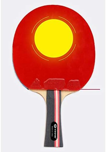 Raquete sshhi ping pong, tênis de tênis de 7 estrelas, adequado para jogadores intermediários usarem, jogos de entretenimento, resistente