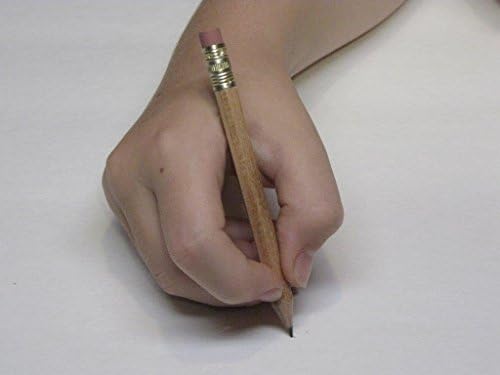 Lápis de Musgrave, meio lápis com apagadora, Lápis da Biblioteca da Igreja da Escola de Eventos de Golfe, Hexágono, Número