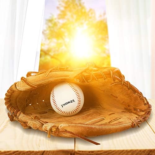 Base de beisebol ponderado por Thorza para arremesso - Ajude a aumentar a velocidade de afinação - conjunto de 8 beisebols práticos que variam de 3 oz a 14 onças