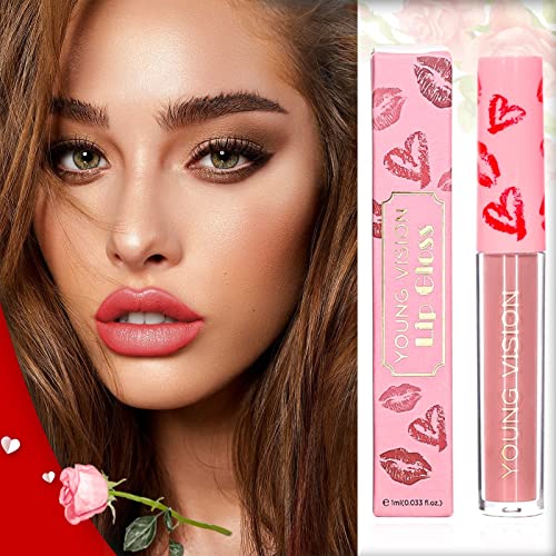 Brilho labial shimmer para garotas de copo de lábios usam brilho duradouro brilho antiaderente duradouro longa e sexy de batom não festivo 1ml hidratante hidratante lip glosses de maquiagem de maquiagem para adolescentes