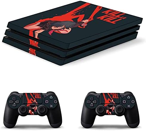 Matar a pele do controlador Kill para PlayStation 4 Acessório de adesivos de vinil Decoração de jogos de poeira para mulheres