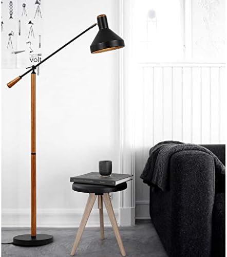 Zhyh Standard Floor Lamp Space Design LED Iluminação de madeira para quarto/sala de estar/Estudo