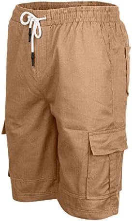 Shorts de carga masculina rtrde esportes de bolso de bolso casual shorts soltos jogging mass