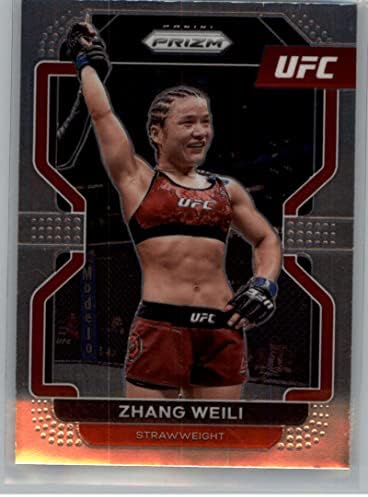 2022 Panini Prizm UFC 122 Zhang Weili MMA Trading Card