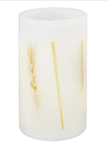 Honeybloom Wheat incorporado sem chamado Candle-3 pacote