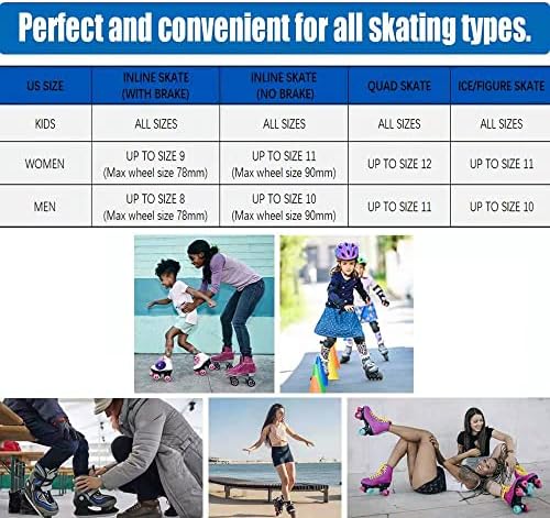 Holisogn Ice, Figura, bolsa de skate em linha e rolo, sacos premium e moda para crianças, crianças, adolescentes, adultos