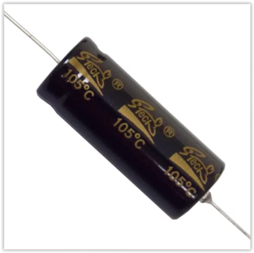 Capacitor eletrolítico axial, 47UF 100V