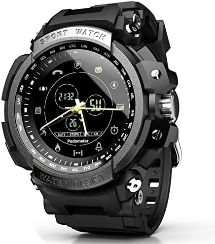 Oxsioeih Military Smart Watch for Men 5Atm Imper impermeável Bluetooth Lembrete