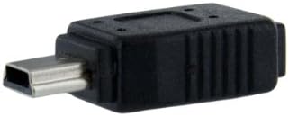 Startech.com Micro USB para Mini USB 2.0 Adaptador - Micro USB para Mini USB Black