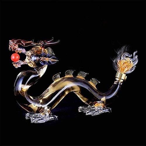 Decanter Whisky Decanter Set, Dragon China Dragon Decanter, Decanter de vidro de vidro de bar de bar