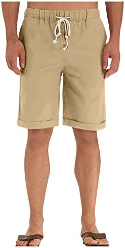 Shorts coloridos de uofoco, botão de homem reto shorts de perna de verão plus size running boursable waist salões folgados