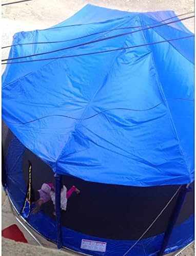 GBBNZB Tampolim Canopy Trampoline Pelshade sem armação Pump salto à prova de chuva Tampa da cama para sol e neve de chuva, 14 pés,