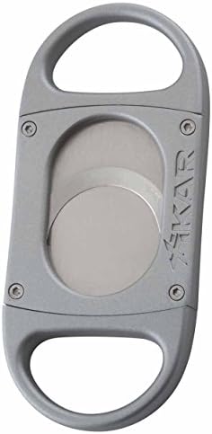 XIKAR M8 METAL 70 Beda de anel Guilhotina Cutter, caixa de presente atraente, lâminas de aço inoxidável, metal de gunmetal