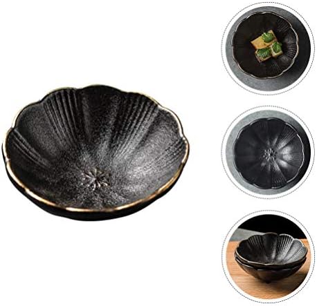 Besportble Cerâmica Molho de pratos Pratos de temperos de sushi Bigida de esticador de aperitivo Placas que servem prato bom para