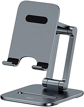 Suporte de telefone de mesa de metal halou para um suporte de tablet dobrável e comprimido