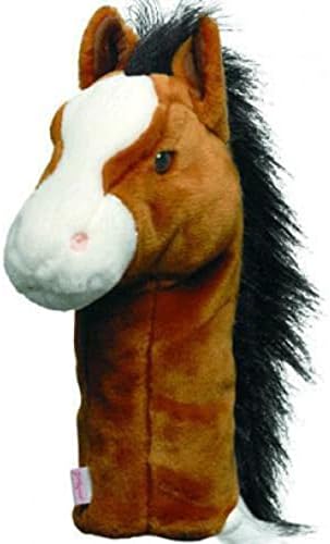 Daphne's Horse Headcovers, marrom-branco