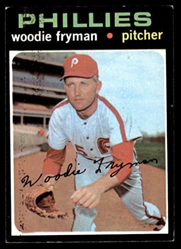 1971 Topps 414 Woodie Fryman Philadelphia Phillies Dean's Cards 5 - Ex Phillies