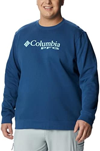 Columbia Men's PFG empilhado Logo Crew Sweatshirt