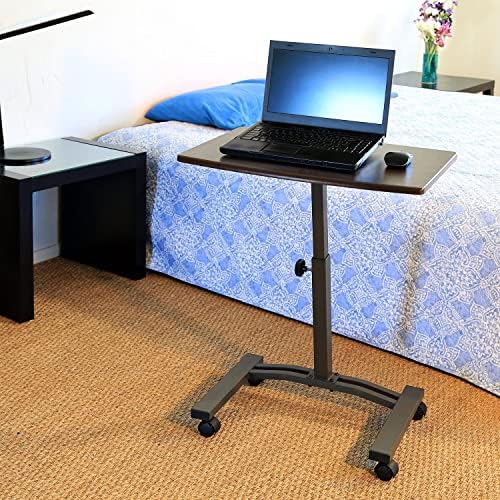 Sevilha Classics Lift Airlift Altura móvel Laptop Stand Stand Estação de trabalho de computador para mesa para casa