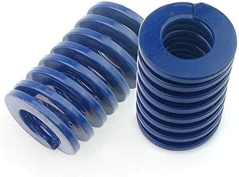 Hardware pressão da mola mola azul leve carga espiral estampagem compressão dado de mola diâmetro externo 10 mm diâmetro