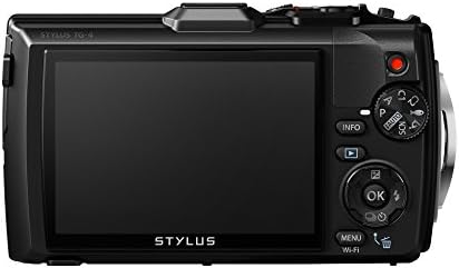 Olympus TG-4 16 MP Câmera digital à prova d'água com LCD de 3 polegadas