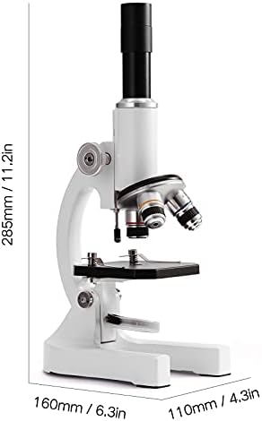 CZDYUF 64X-2400X Microscópio óptico monocular Microscópio Primário Ciência Biologia Experimental Ensino do Microscópio