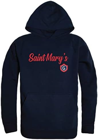 W Republic Saint Mary's College of California Gaels Script Fleece Hoodie Sweatshirts