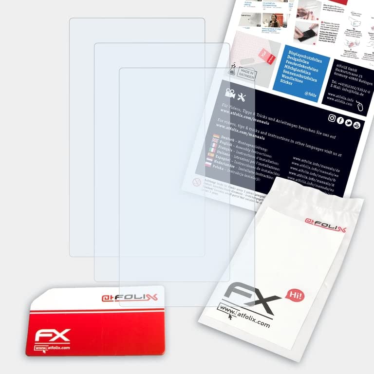 AtFolix Screen Protection Film Compatível com o protetor de tela Retroid Pocket 3+, filme de proteção Ultra-Clear FX