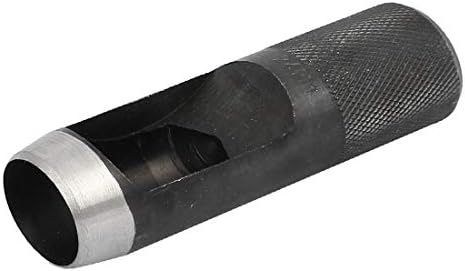Nova junta de couro LON0167 apresentava cinto de cinta de cinta oca de eficácia confiável poço ponche hand ferramenta preto