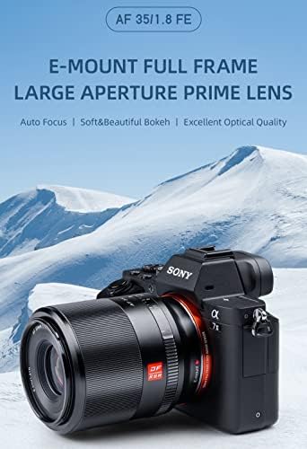 E-MONT STANDEM PRIME lente Prime AF 35mm F1.8 Lente de estrutura cheia para câmera de montagem E-MONTE SONY A7 A7II A7III A7C