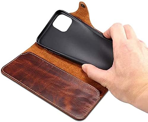 Kappde Folio Flip Phone Tampa, para Apple iPhone 13 Pro Max Max 6,7 polegadas Genuíno Caice de carteira à prova de choque