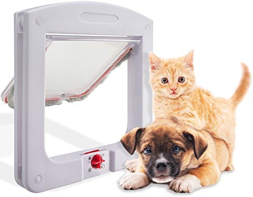 Portas de gato para portas internas - gatos de estimação porta de gatinho exterior melhor para aba interna interna - portal