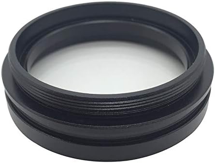 Microscópios Bingfang-W 1x Microscópio Estéreo Auxiliar Lente de Proteção de Lens de Lens de Objetivo Com 1-7/8 Escritório