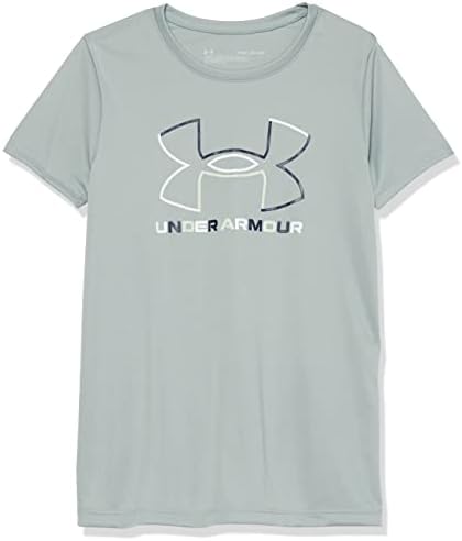 Under Armour Girls 'Tech Big Logo Camiseta de manga curta