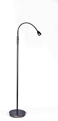 DIA LIGH24 Foco Luminado de feixe de LED ajustável com pescoço de ganso para leitura, artesanato ou hobby, armas de metal
