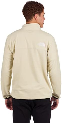 A âncora dos homens do North Face 1/4 Zip, cascalho, grande