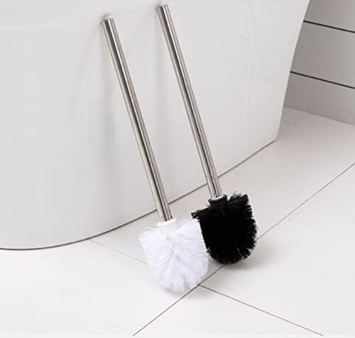 JDWG 4PCS Brush pincel de escovas de vaso sanitário escova flexível de vaso sanitário com alça de aço inoxidável para