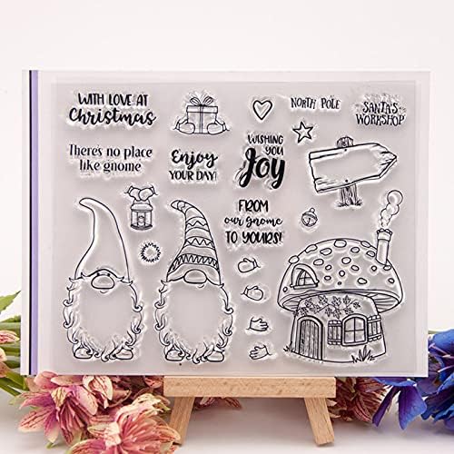 Trailrest Diy Flower Gnome Scrapbooking Material Feed Decor Seal Silicone of Artscrafts & Costing Pretty Journal Dotted