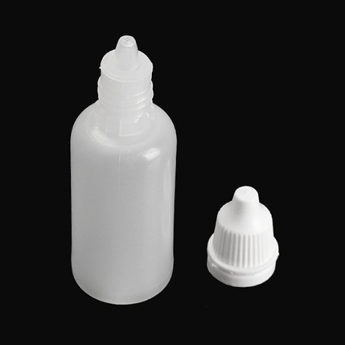 Akoak 24 pcs 5ml Plástico para os olhos líquidos de líquido com tampa à prova de crianças