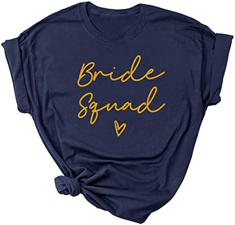 Moletom rudily Bride Women Women Bordeded Gifts Gifts Camisetas Bacharelas Camisa de Férias de Casamento Top Pullover