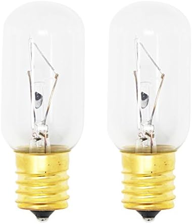 Lâmpada de reposição de 2 pacote para general Electric JVM1630WB007 Microondas - compatível com lâmpada geral WB36X10003