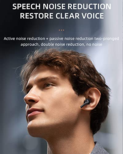 fones de ouvido iPhone 2023 versão mais recente Bluetooth Earbuds com USB-C de carregamento rápido, executando/aptidão até