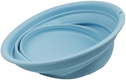 Sammart 5.5L Tambael colapsível - banheira de prato dobrável - Bacia de lavagem portátil - lavagem de plástico para economizar espaço