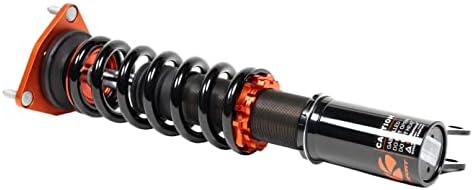 Kit de suspensão Ksport Coilovers Kit CIN040-KP | Compatível com 06-10 Infiniti M35 - Kontrol Pro Ajuste CrowoLovers | Abaixa