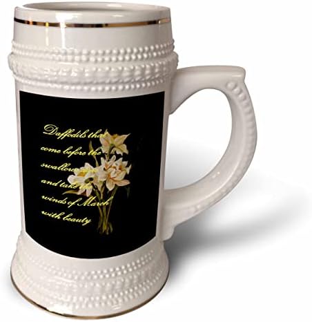 3drose narcodilos que vêm Shakespearian citação - 22oz de caneca