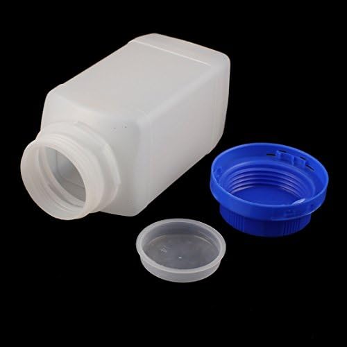 Aexit 2 PCS Garrafas e frascos de 650 ml de plástico redondo amostra química de boca larga amostra química Reagente