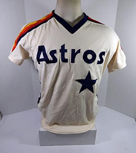 1987 Houston Astros Chuck Jackson 23 Jersey Cream Jersey 42 DP35466 - Jerseys MLB usada para jogo MLB