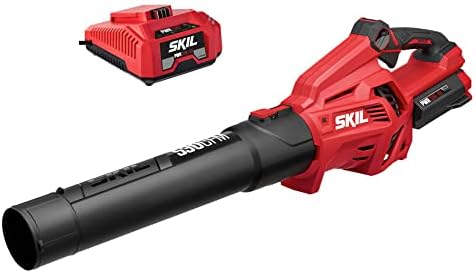 Skil Pwr núcleo 40 sem escova 40v 530 CFM Kit sem fio folhas sem fio, velocidade variável com impulso de energia, inclui