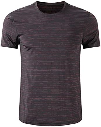 2023 Novo mass moda de seda de seda simples de seda rápida Exercício de seca fitness slim redond rollover shirts masculinos longos